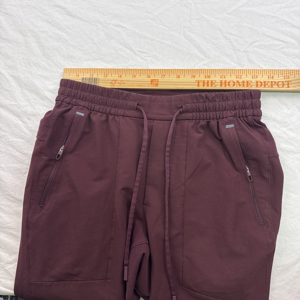 Lululemon License To Train Jogger Pants Mens XS Burgandy StretchAthletic LM5AEGS - Picture 5 of 10
